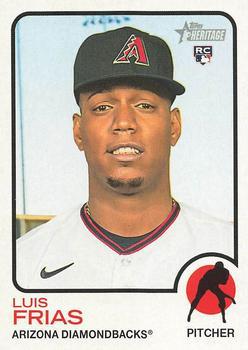 #175 Luis Frias - Arizona Diamondbacks - 2022 Topps Heritage Baseball