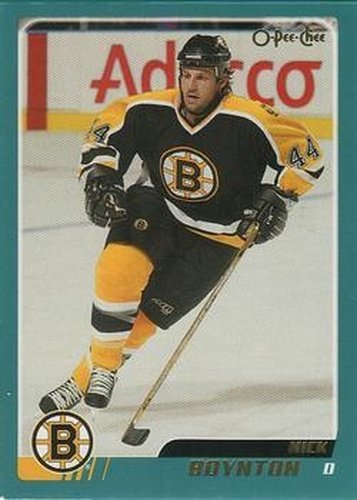 #175 Nick Boynton - Boston Bruins - 2003-04 O-Pee-Chee Hockey
