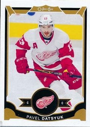 #175 Pavel Datsyuk - Detroit Red Wings - 2015-16 O-Pee-Chee Hockey