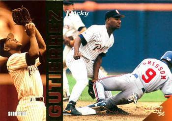 #175 Ricky Gutierrez - San Diego Padres - 1994 Select Baseball