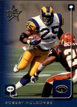 #175 Robert Holcombe - St. Louis Rams - 1999 Leaf Rookies & Stars Football