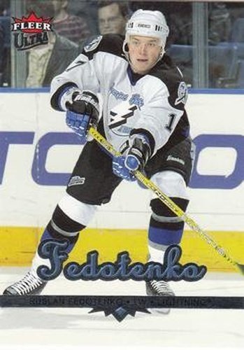 #175 Ruslan Fedotenko - Tampa Bay Lightning - 2005-06 Ultra Hockey