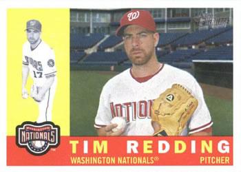#175 Tim Redding - Washington Nationals - 2009 Topps Heritage Baseball