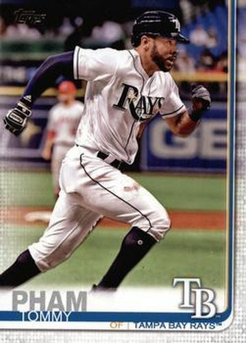 #175 Tommy Pham - Tampa Bay Rays - 2019 Topps Baseball