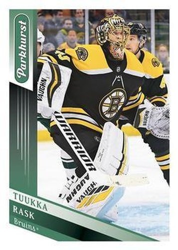 #175 Tuukka Rask - Boston Bruins - 2019-20 Parkhurst Hockey