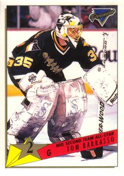 #175 Tom Barrasso - Pittsburgh Penguins - 1993-94 O-Pee-Chee Premier Hockey