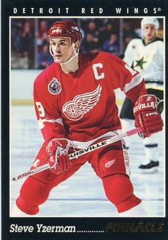 #175 Steve Yzerman - Detroit Red Wings - 1993-94 Pinnacle Hockey