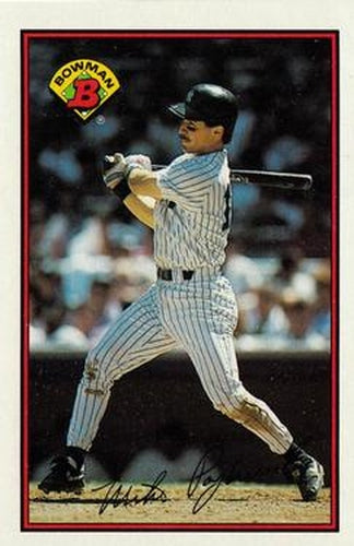 #175 Mike Pagliarulo - New York Yankees - 1989 Bowman Baseball