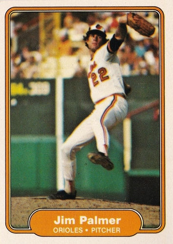 #175 Jim Palmer - Baltimore Orioles - 1982 Fleer Baseball