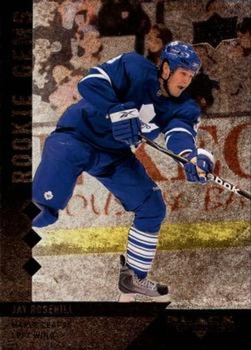 #175 Jay Rosehill - Toronto Maple Leafs - 2009-10 Upper Deck Black Diamond Hockey
