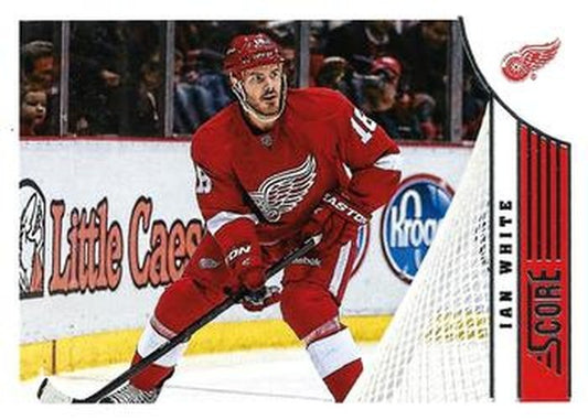 #175 Ian White - Detroit Red Wings - 2013-14 Score Hockey