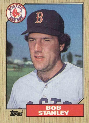 #175 Bob Stanley - Boston Red Sox - 1987 Topps Baseball