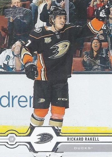 #175 Rickard Rakell - Anaheim Ducks - 2019-20 Upper Deck Hockey