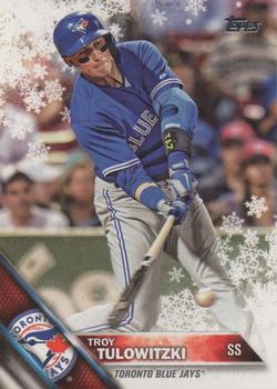 #HMW175 Troy Tulowitzki - Toronto Blue Jays - 2016 Topps Holiday Baseball