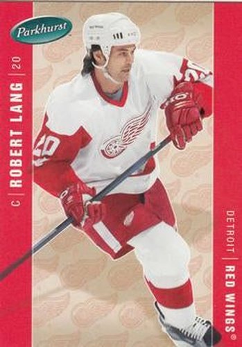 #175 Robert Lang - Detroit Red Wings - 2005-06 Parkhurst Hockey