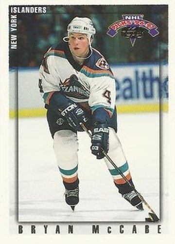 #175 Bryan McCabe - New York Islanders - 1996-97 Topps NHL Picks Hockey