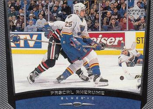 #175 Pascal Rheaume - St. Louis Blues - 1998-99 Upper Deck Hockey