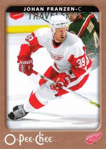 #175 Johan Franzen - Detroit Red Wings - 2006-07 O-Pee-Chee Hockey