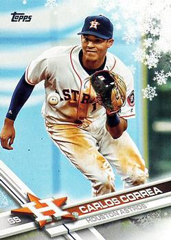 #HMW175 Carlos Correa - Houston Astros - 2017 Topps Holiday Baseball
