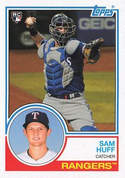 #176 Sam Huff - Texas Rangers - 2021 Topps Archives Baseball