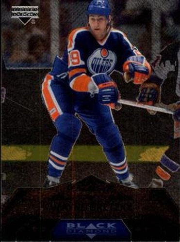 #176 Wayne Gretzky - Edmonton Oilers - 2007-08 Upper Deck Black Diamond Hockey