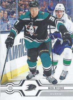 #176 Nick Ritchie - Anaheim Ducks - 2019-20 Upper Deck Hockey