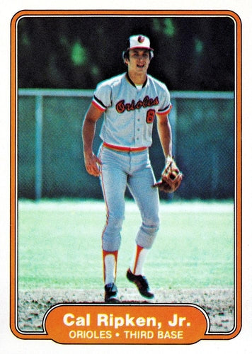 #176 Cal Ripken Jr. - Baltimore Orioles - 1982 Fleer Baseball