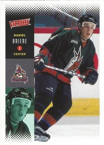 #176 Daniel Briere - Phoenix Coyotes - 2000-01 Upper Deck Victory Hockey