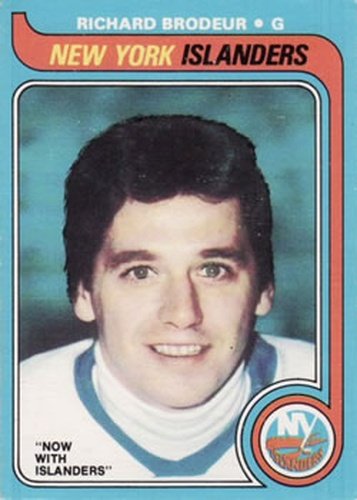 #176 Richard Brodeur - New York Islanders - 1979-80 O-Pee-Chee Hockey