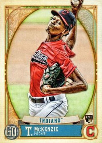#176 Triston McKenzie - Cleveland Indians - 2021 Topps Gypsy Queen Baseball
