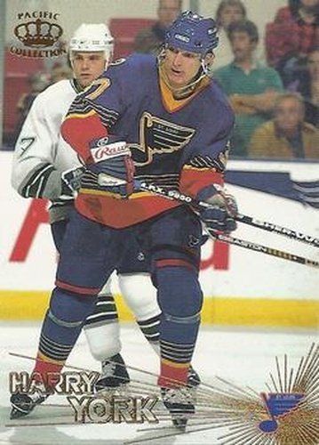 #176 Harry York - St. Louis Blues - 1997-98 Pacific Crown Hockey