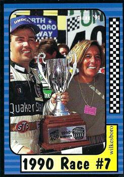 #176 1990 Race #7-North Wilkesboro - King Racing - 1991 Maxx Racing