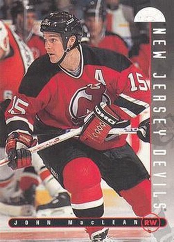 #176 John MacLean - New Jersey Devils - 1995-96 Leaf Hockey
