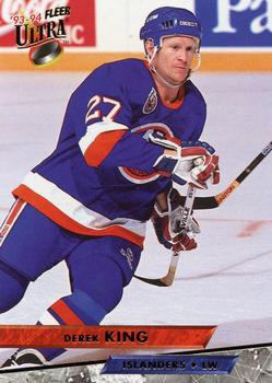 #176 Derek King - New York Islanders - 1993-94 Ultra Hockey