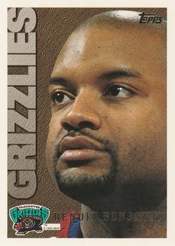 #176 Benoit Benjamin - Vancouver Grizzlies - 1995-96 Topps Basketball