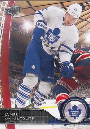 #176 James van Riemsdyk - Toronto Maple Leafs - 2014-15 Upper Deck Hockey