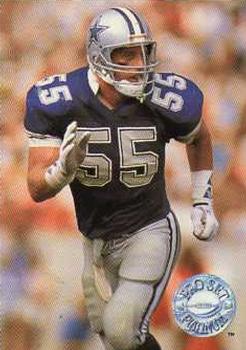 #176 Jack Del Rio - Dallas Cowboys - 1991 Pro Set Platinum Football