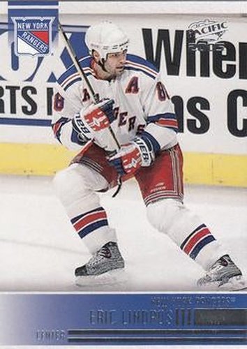 #176 Eric Lindros - New York Rangers - 2004-05 Pacific Hockey