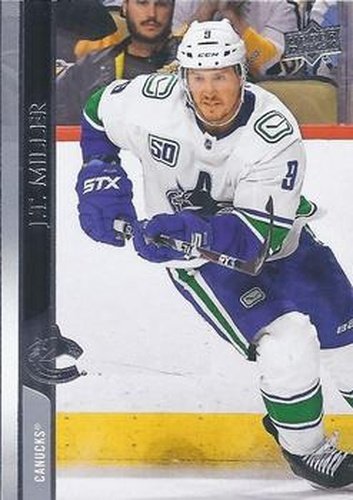 #176 J.T. Miller - Vancouver Canucks - 2020-21 Upper Deck Hockey