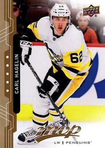 #176 Carl Hagelin - Pittsburgh Penguins - 2018-19 Upper Deck MVP Hockey
