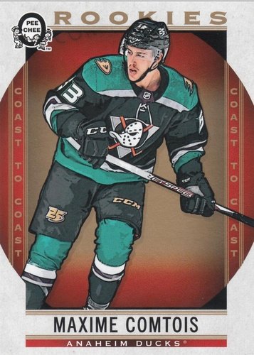 #176 Maxime Comtois - Anaheim Ducks - 2018-19 O-Pee-Chee Coast to Coast Hockey