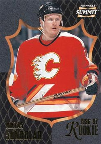 #176 Niklas Sundblad - Calgary Flames - 1996-97 Summit Hockey