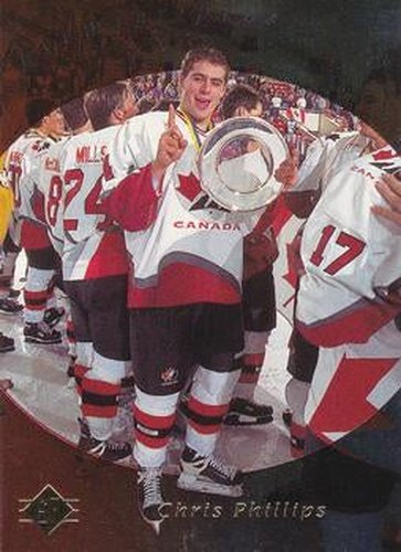 #176 Chris Phillips - Canada - 1995-96 SP Hockey