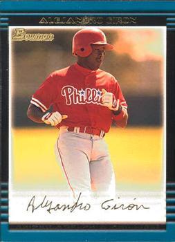 #176 Alejandro Giron - Philadelphia Phillies - 2002 Bowman Baseball
