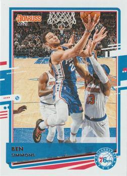 #176 Ben Simmons - Philadelphia 76ers - 2020-21 Donruss Basketball