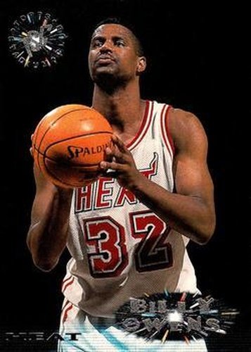 #176 Billy Owens - Miami Heat - 1995-96 Stadium Club Basketball