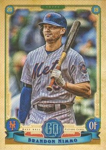 #176 Brandon Nimmo - New York Mets - 2019 Topps Gypsy Queen Baseball