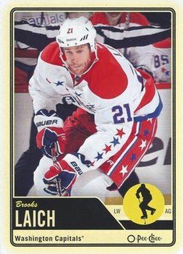 #176 Brooks Laich - Washington Capitals - 2012-13 O-Pee-Chee Hockey