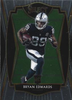 #176 Bryan Edwards - Las Vegas Raiders - 2020 Panini Select Football