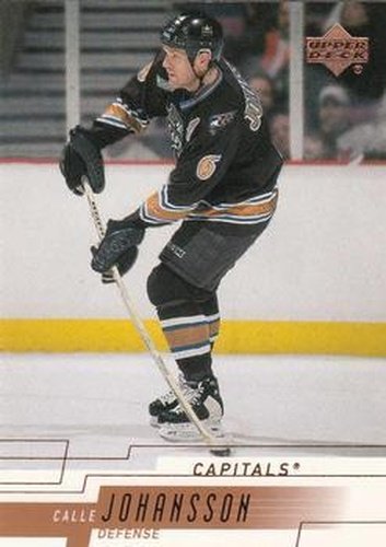 #176 Calle Johansson - Washington Capitals - 2000-01 Upper Deck Hockey